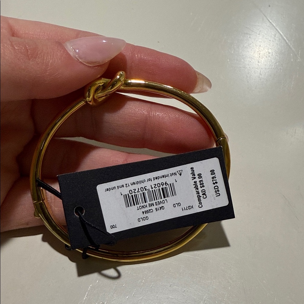 Kate Spade Gold Knot Bracelet - Picture 2 of 3